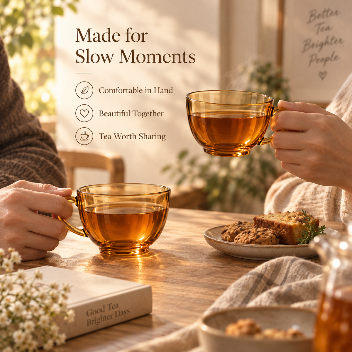 AmberCup Tea Cup Set