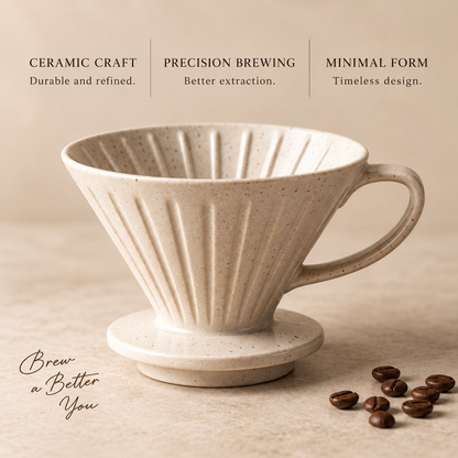StoneDrip Ceramic Pour-Over Dripper