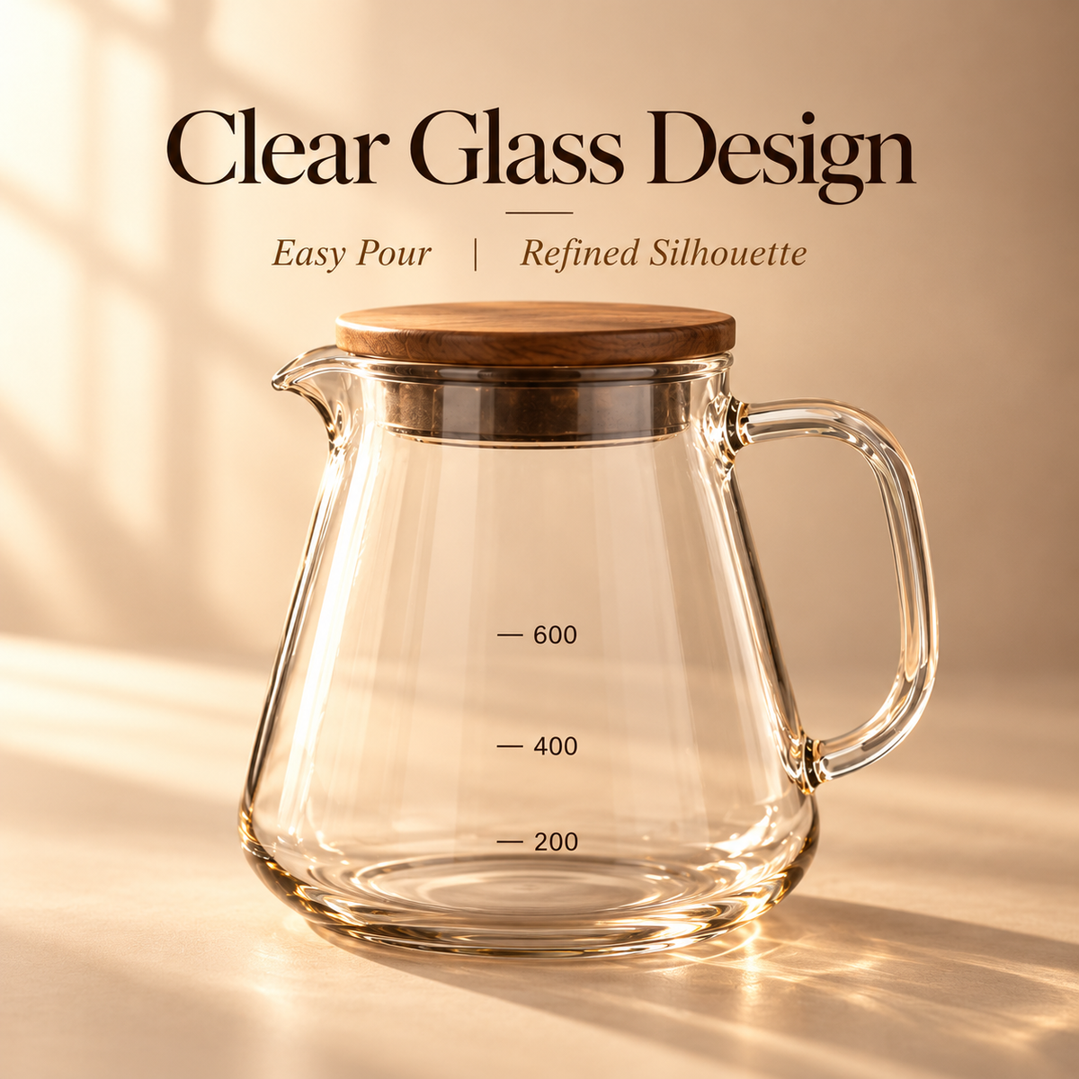 ClearBrew Glass Coffee Server
