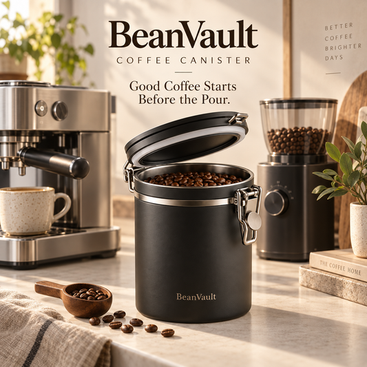 BeanVault Coffee Canister