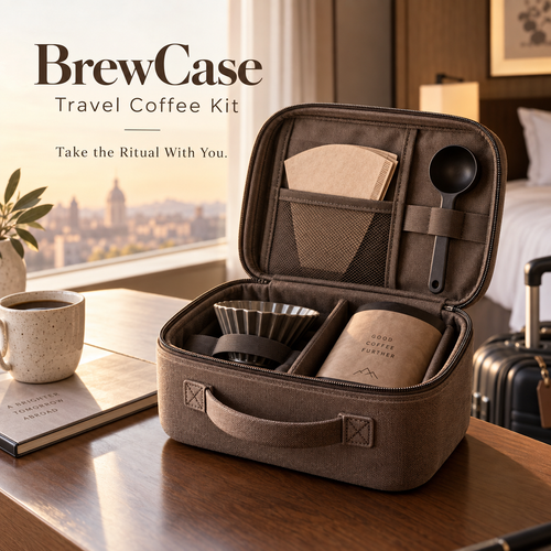 BrewCase Travel Coffee Kit