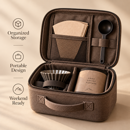 BrewCase Travel Coffee Kit