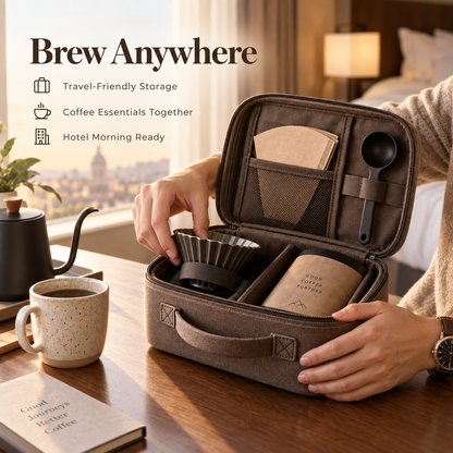 BrewCase Travel Coffee Kit